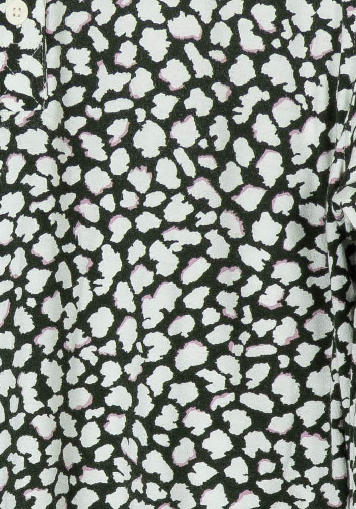 Chemise Noire et Blanche - Taille S/36 de la marque Caroll | PARAD105462 - Vendu par Paradigme - Image 3