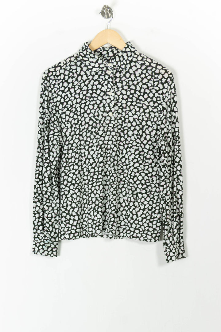 Chemise Noire et Blanche - Taille S/36 de la marque Caroll | PARAD105462 - Vendu par Paradigme - Image 2