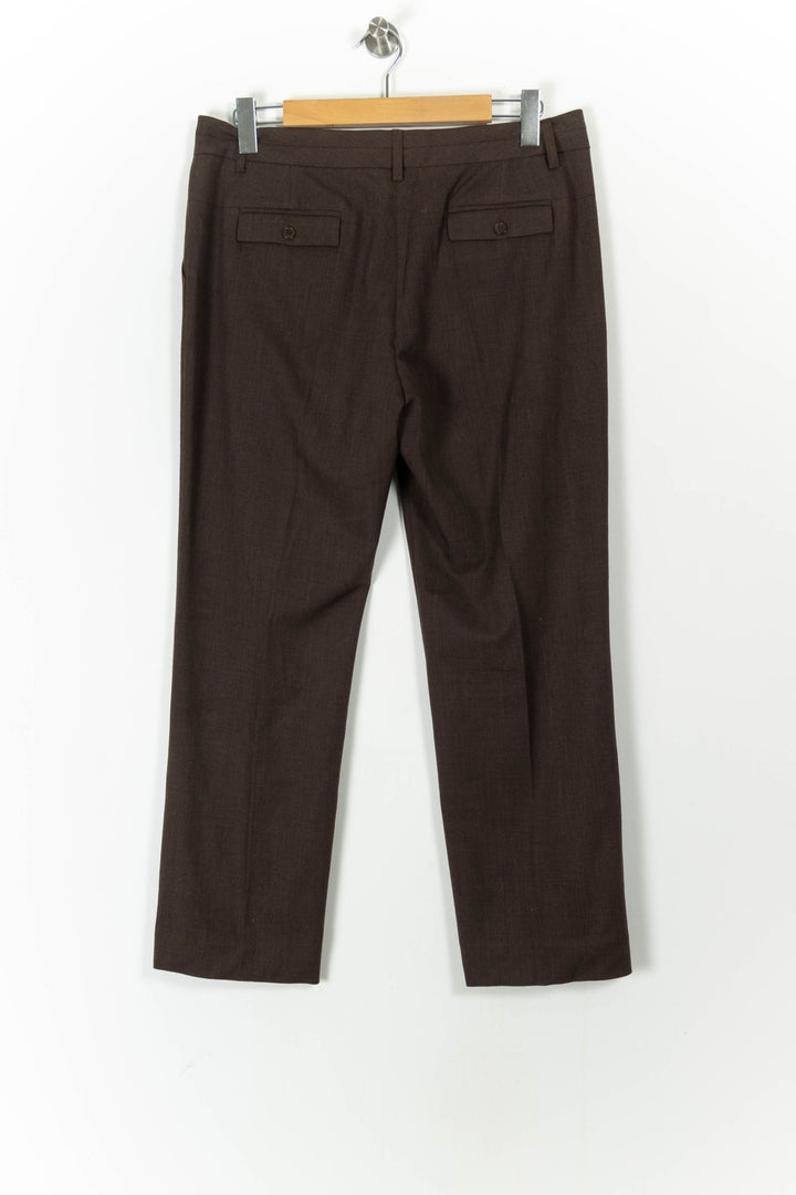 Pantalon Marron - Taille XXL/44 de la marque Gerard Darel | PARAD105465 - Vendu par Paradigme - Image 4