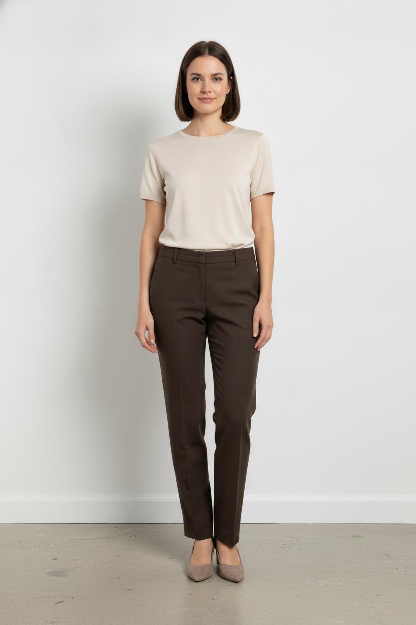 Pantalon Marron - Taille XXL/44 de la marque Gerard Darel | PARAD105465 - Vendu par Paradigme - Image 1