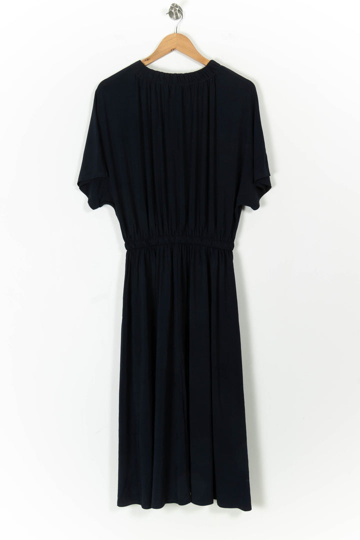 Robe Longue Bleue - Taille M/38 de la marque Max Mara | PARAD105468 - Vendu par Paradigme - Image 4