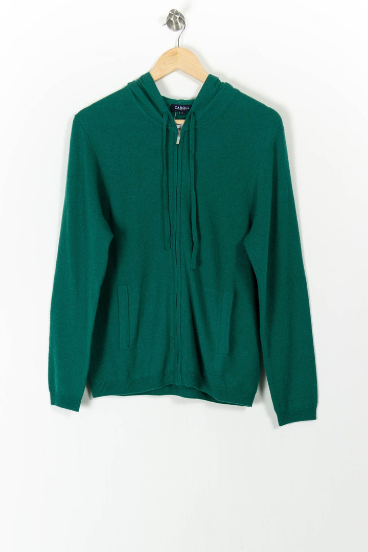 Gilet à Capuche Vert - Taille M/38 de la marque Caroll | PARAD105470 - Vendu par Paradigme - Image 2