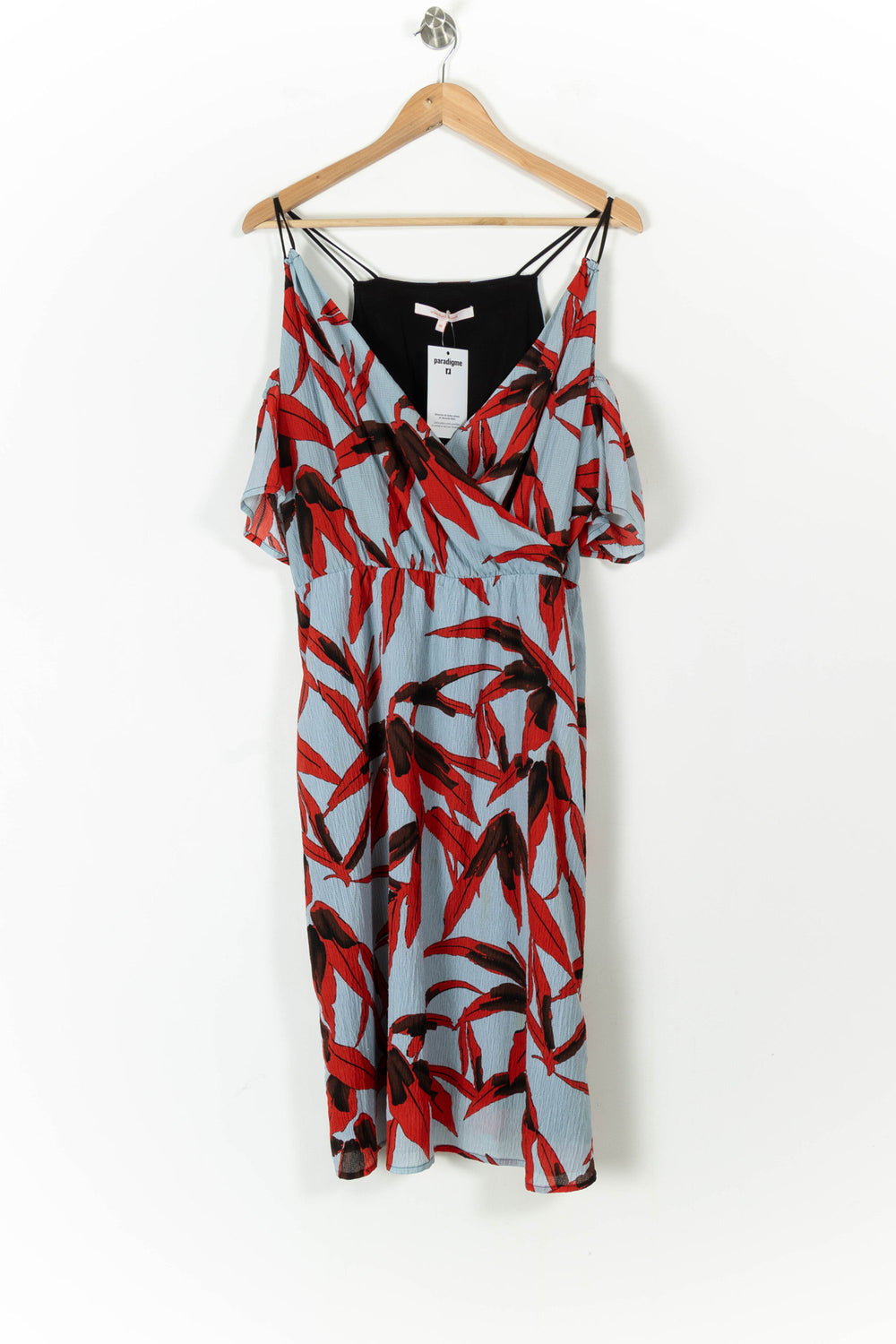 Robe Bleu et Rouge - Taille XXL/44 de la marque La Fée Maraboutée | PARAD105471 - Vendu par Paradigme - Image 2