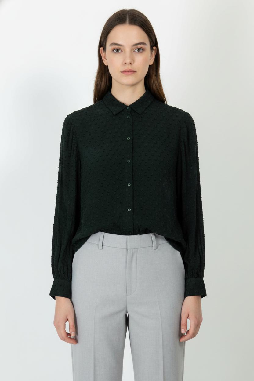 Chemise Verte - Taille M/38 de la marque Pablo | PARAD105473 - Vendu par Paradigme - Image 1