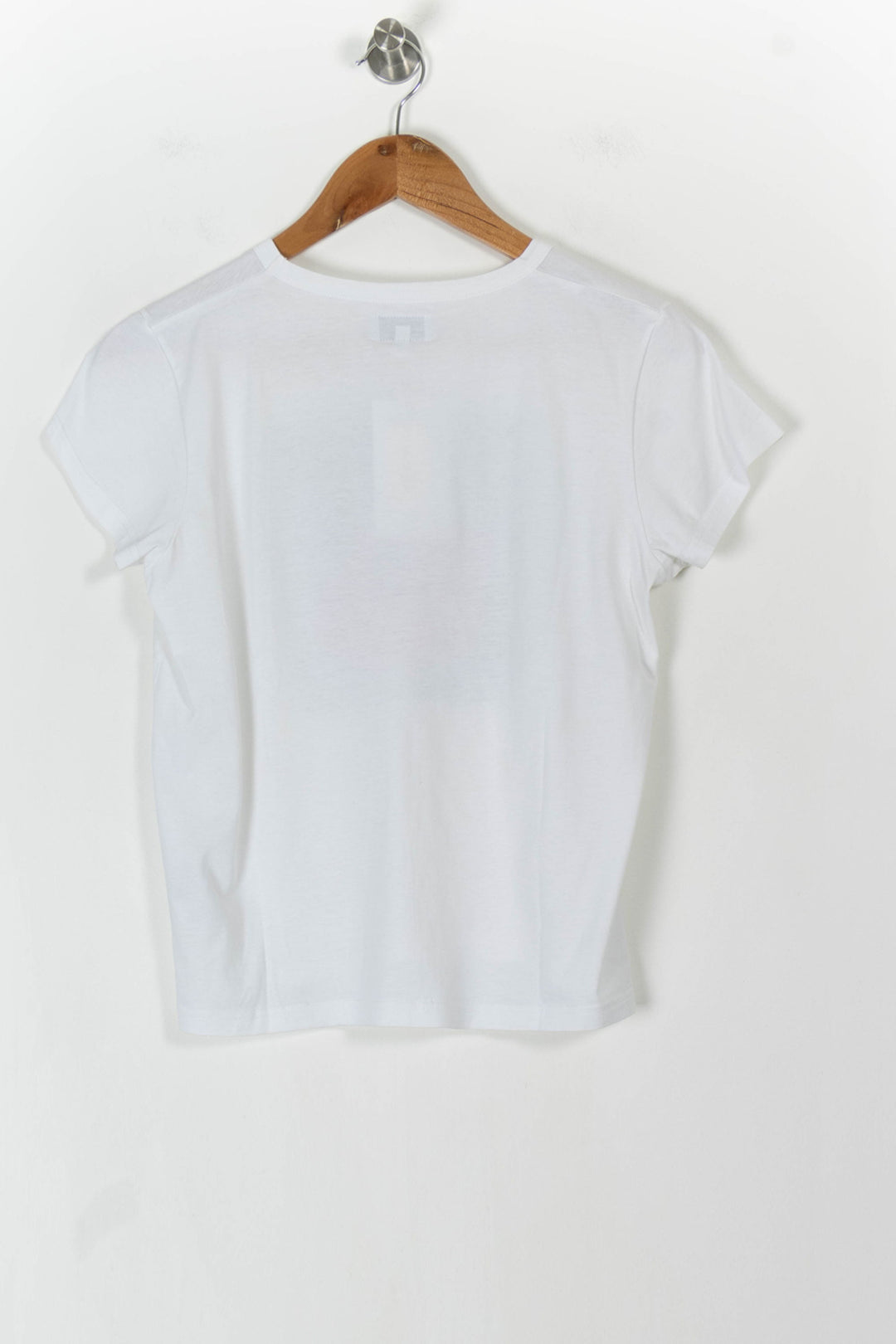 Tee-shirt Blanc - Taille M/38 de la marque Agnès b. | PARAD105478 - Vendu par Paradigme - Image 4