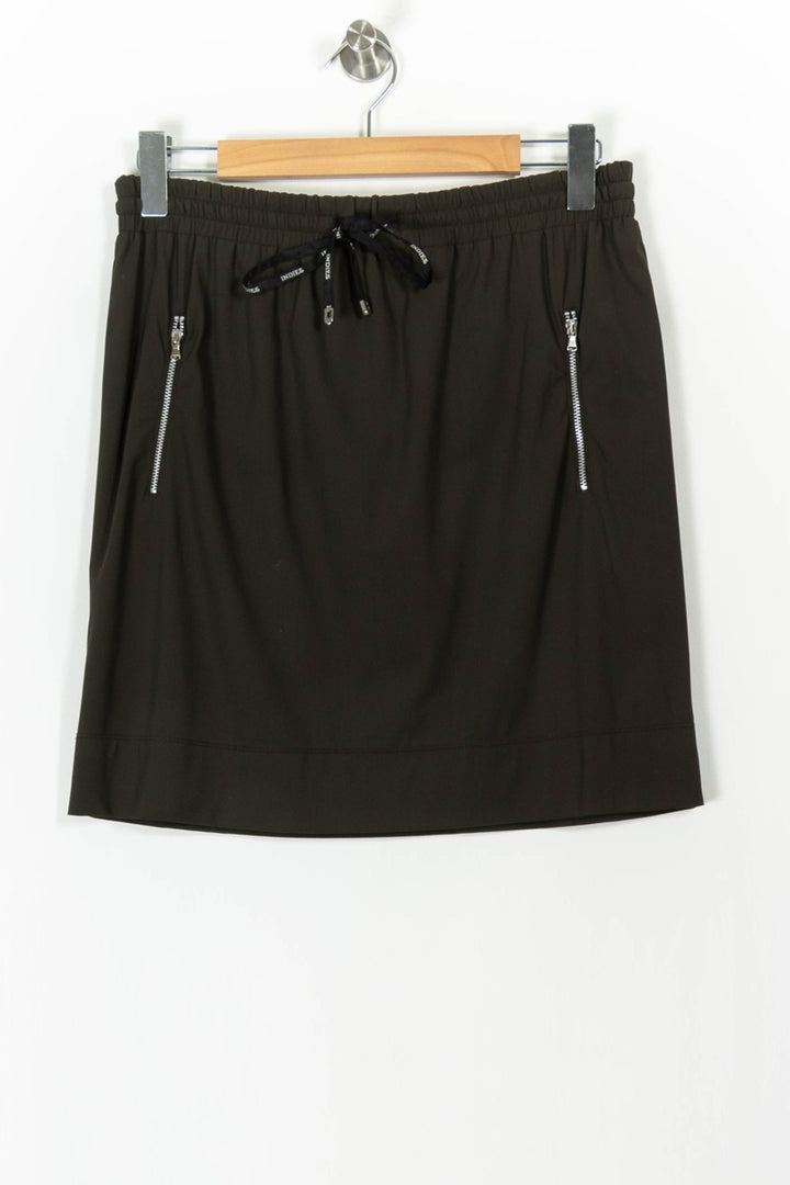 Jupe Courte Verte - Taille L/40 de la marque Indies | PARAD105479 - Vendu par Paradigme - Image 2