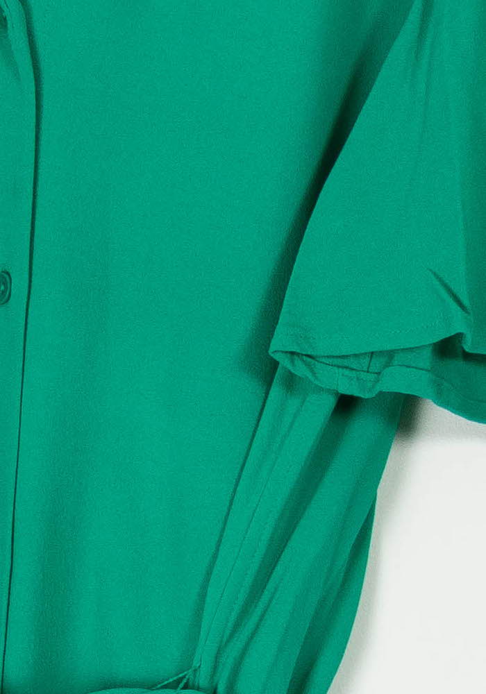 Robe Portefeuille Verte - Taille L/40 de la marque Comptoir des Cotonniers | PARAD105486 - Vendu par Paradigme - Image 3