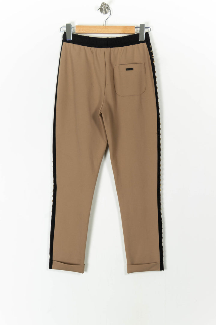 Pantalon Beige et Noir - Taille S/36 de la marque Indies | PARAD105492 - Vendu par Paradigme - Image 4