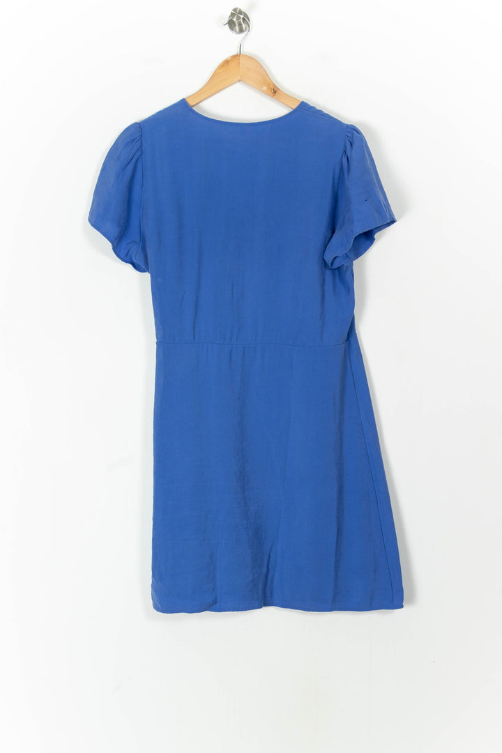 Robe Portefeuille Bleue - Taille M/38 de la marque I.Code | PARAD105495 - Vendu par Paradigme - Image 4