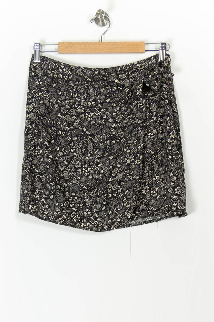 Jupe Courte Noire et Blanche - Taille L/40 de la marque I.Code | PARAD105496 - Vendu par Paradigme - Image 2