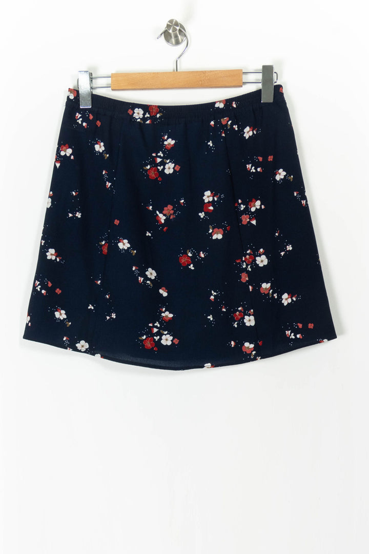 Jupe Évasée Bleu Marine et Rouge - Taille M/38 de la marque I.Code | PARAD105498 - Vendu par Paradigme - Image 4