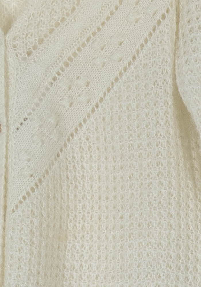 Cardigan Blanc - Taille M/38 de la marque I.Code | PARAD105502 - Vendu par Paradigme - Image 3