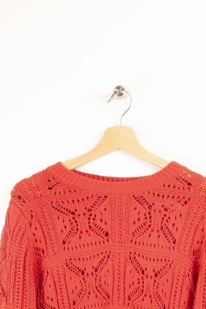 Pull maille crochet -  L/40