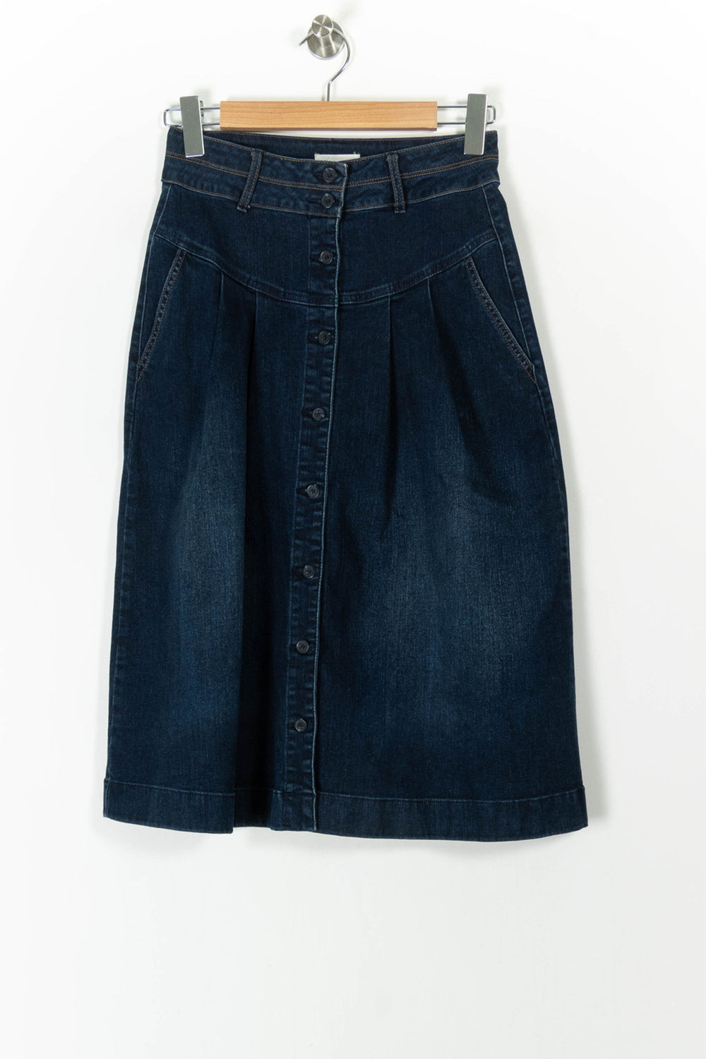 Jupe Longue Bleu - Taille S/36 de la marque Maison 123 | PARAD105513 - Vendu par Paradigme - Image 2
