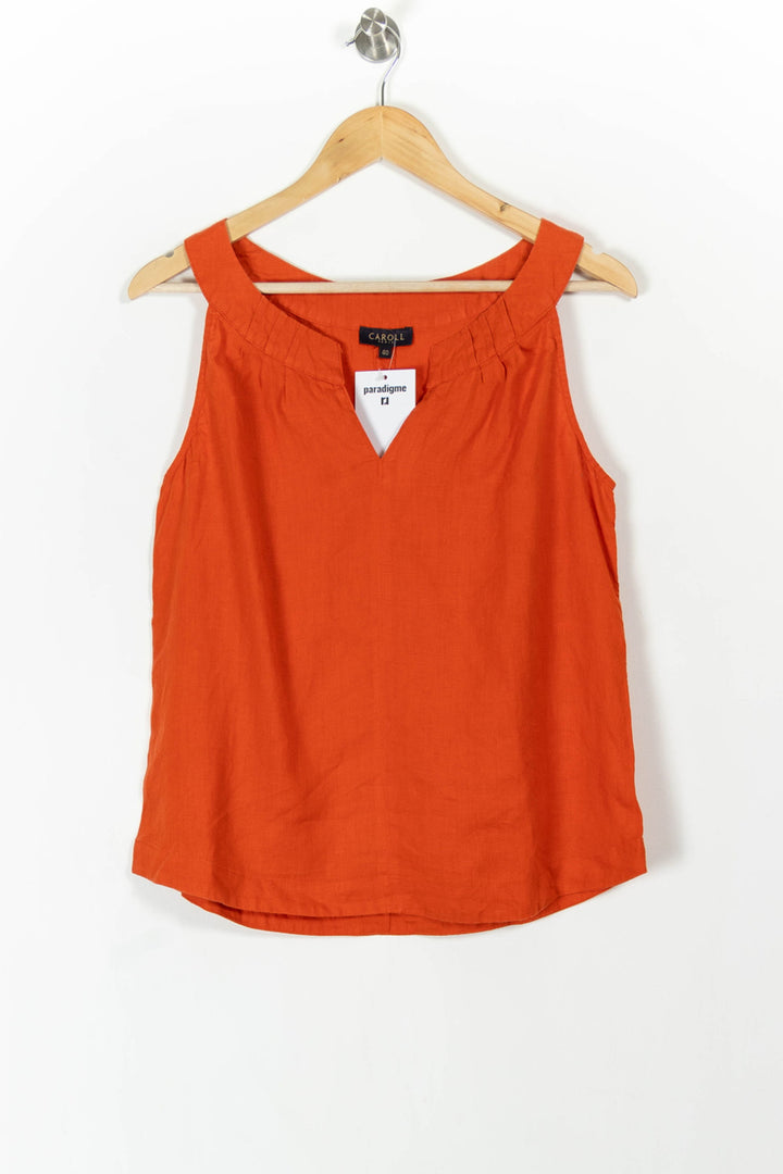 Top Rouge - Taille L/40 de la marque Caroll | PARAD105515 - Vendu par Paradigme - Image 2