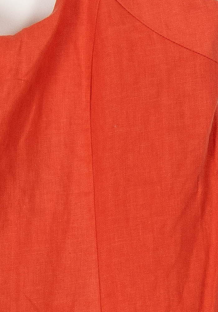Robe Courte Orange - Taille XL/42 de la marque IKKS | PARAD105517 - Vendu par Paradigme - Image 3