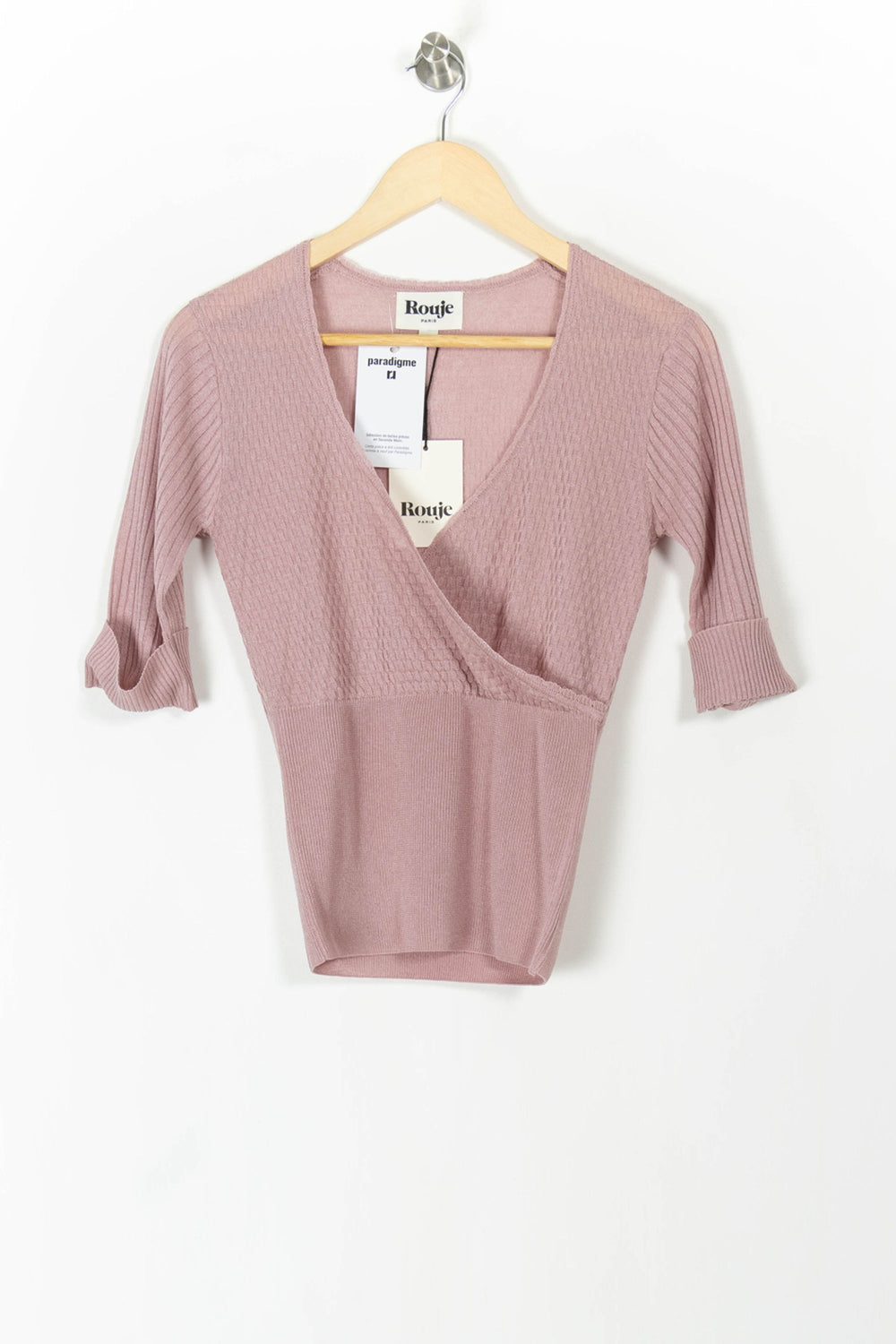 Cache-cœur Rose - Taille S/36 de la marque Rouje | PARAD105519 - Vendu par Paradigme - Image 2