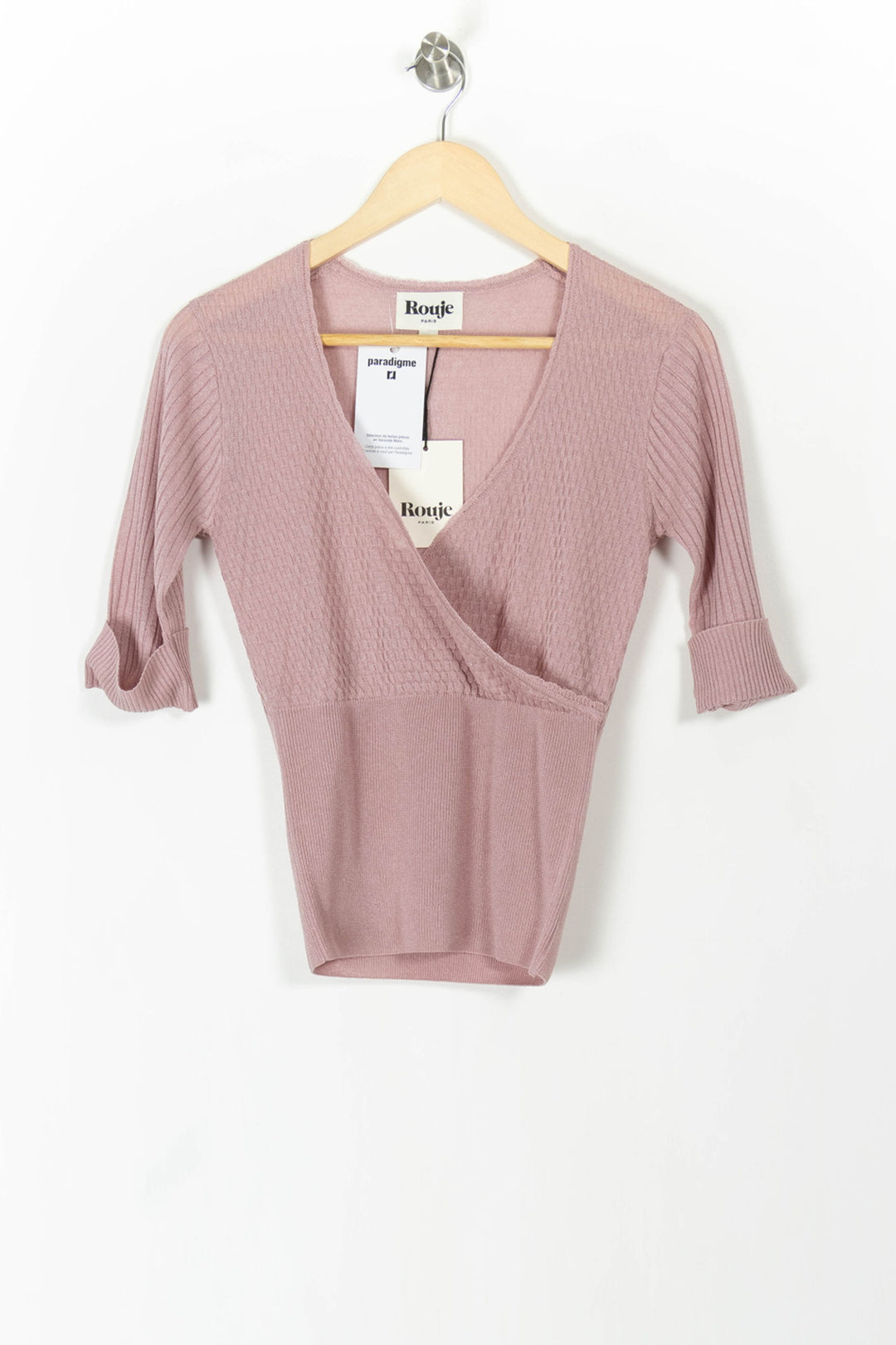 Cache-cœur Rose - Taille S/36 de la marque Rouje | PARAD105519 - Vendu par Paradigme - Image 2