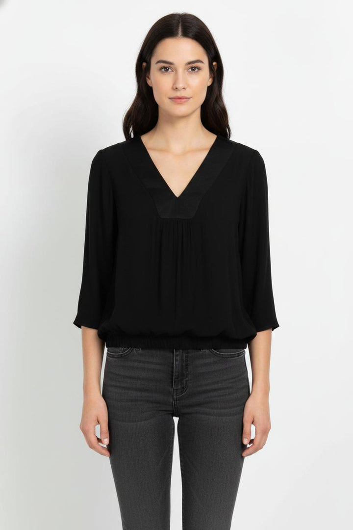 Blouse Noire - Taille XS/34 de la marque ba&sh | PARAD105522 - Vendu par Paradigme - Image 1