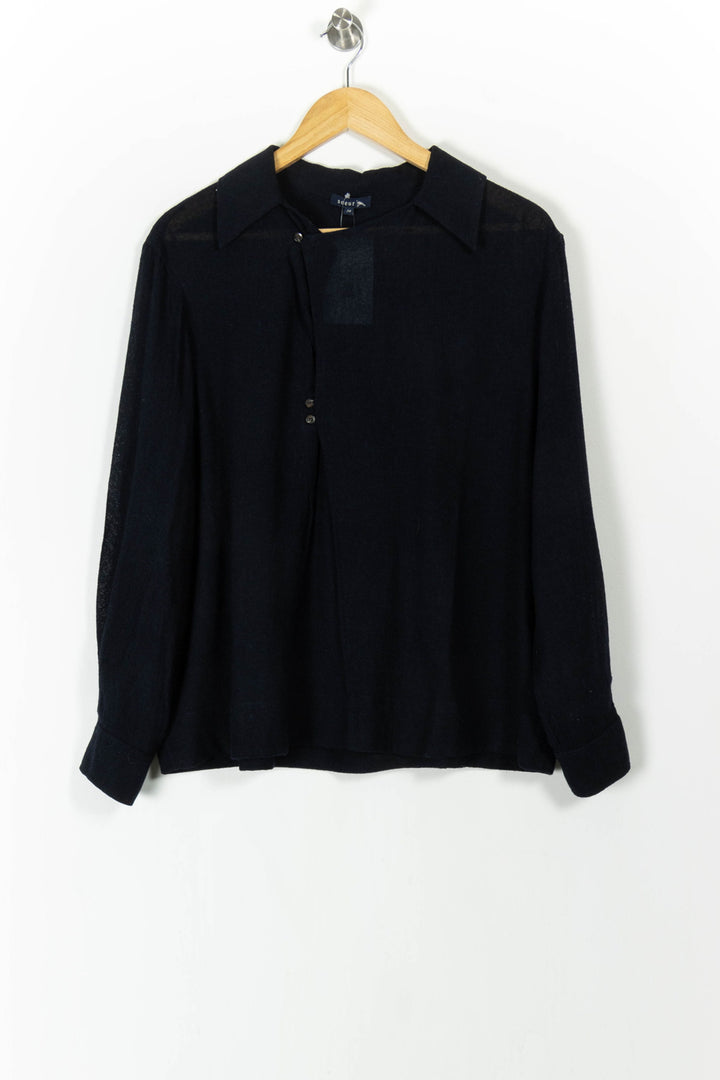 Chemise Bleu Marine - Taille M/38 de la marque Soeur | PARAD105524 - Vendu par Paradigme - Image 2
