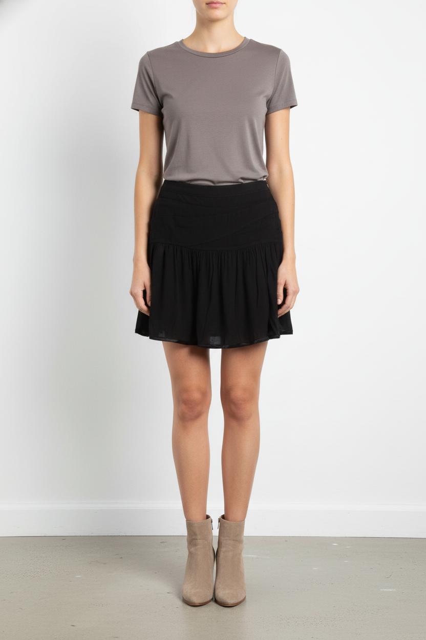 Jupe Courte Noire - Taille XS/34 de la marque ba&sh | PARAD105525 - Vendu par Paradigme - Image 1