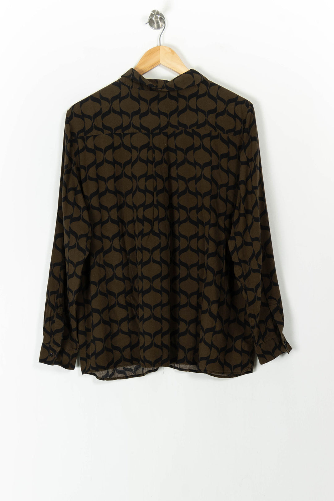 Chemise Marron et Noire - Taille XL/42 de la marque Maison 123 | PARAD105526 - Vendu par Paradigme - Image 4
