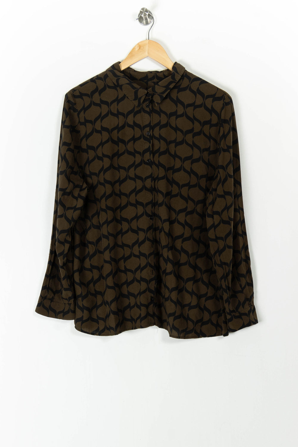 Chemise Marron et Noire - Taille XL/42 de la marque Maison 123 | PARAD105526 - Vendu par Paradigme - Image 2