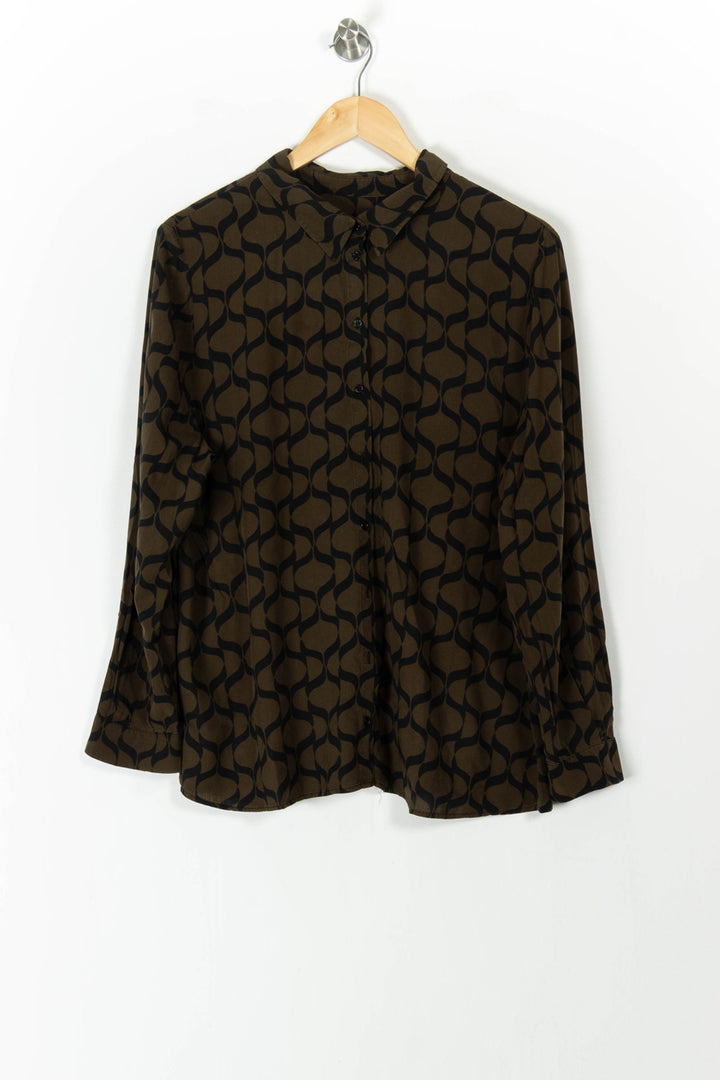 Chemise Marron et Noire - Taille XL/42 de la marque Maison 123 | PARAD105526 - Vendu par Paradigme - Image 2