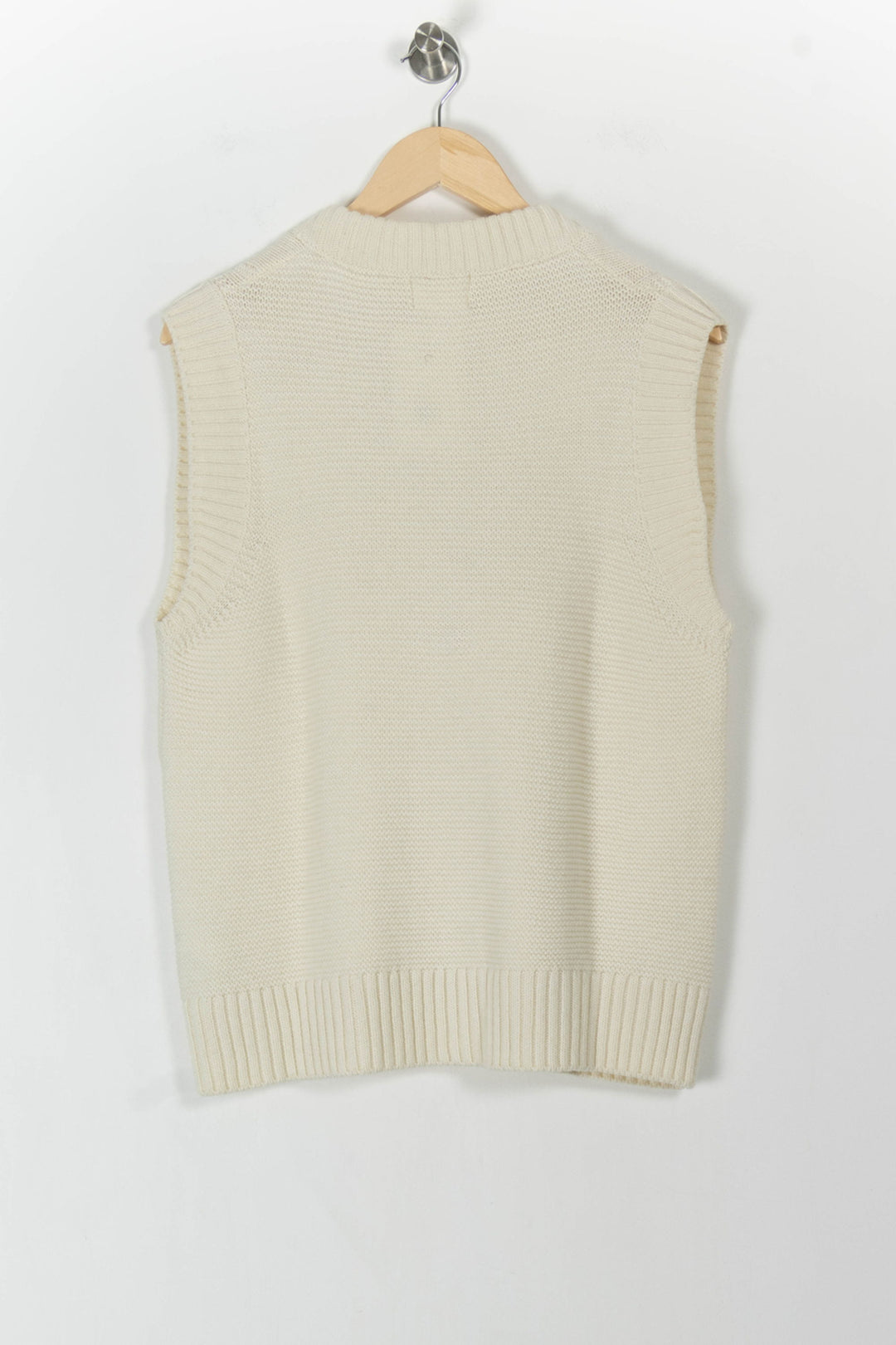 Pull Sans Manches Blanc - Taille M/38 de la marque Maison 123 | PARAD105529 - Vendu par Paradigme - Image 4