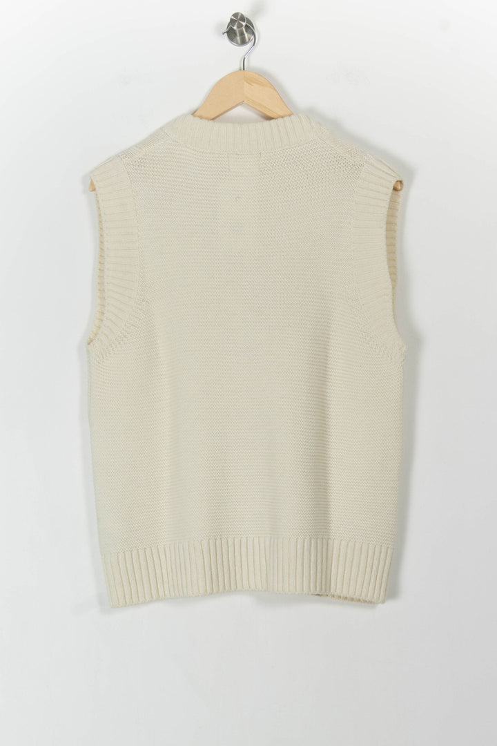 Pull Sans Manches Blanc - Taille M/38 de la marque Maison 123 | PARAD105529 - Vendu par Paradigme - Image 4