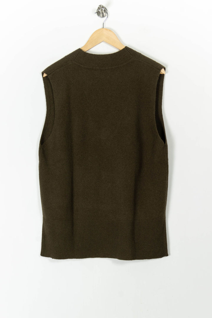 Pull Sans Manches Vert - Taille M/38 de la marque Maison 123 | PARAD105531 - Vendu par Paradigme - Image 4