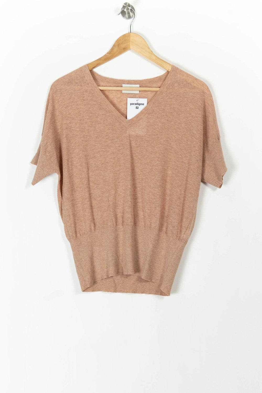 Tee-shirt Beige - Taille M/38 de la marque Rodier | PARAD105534 - Vendu par Paradigme - Image 2