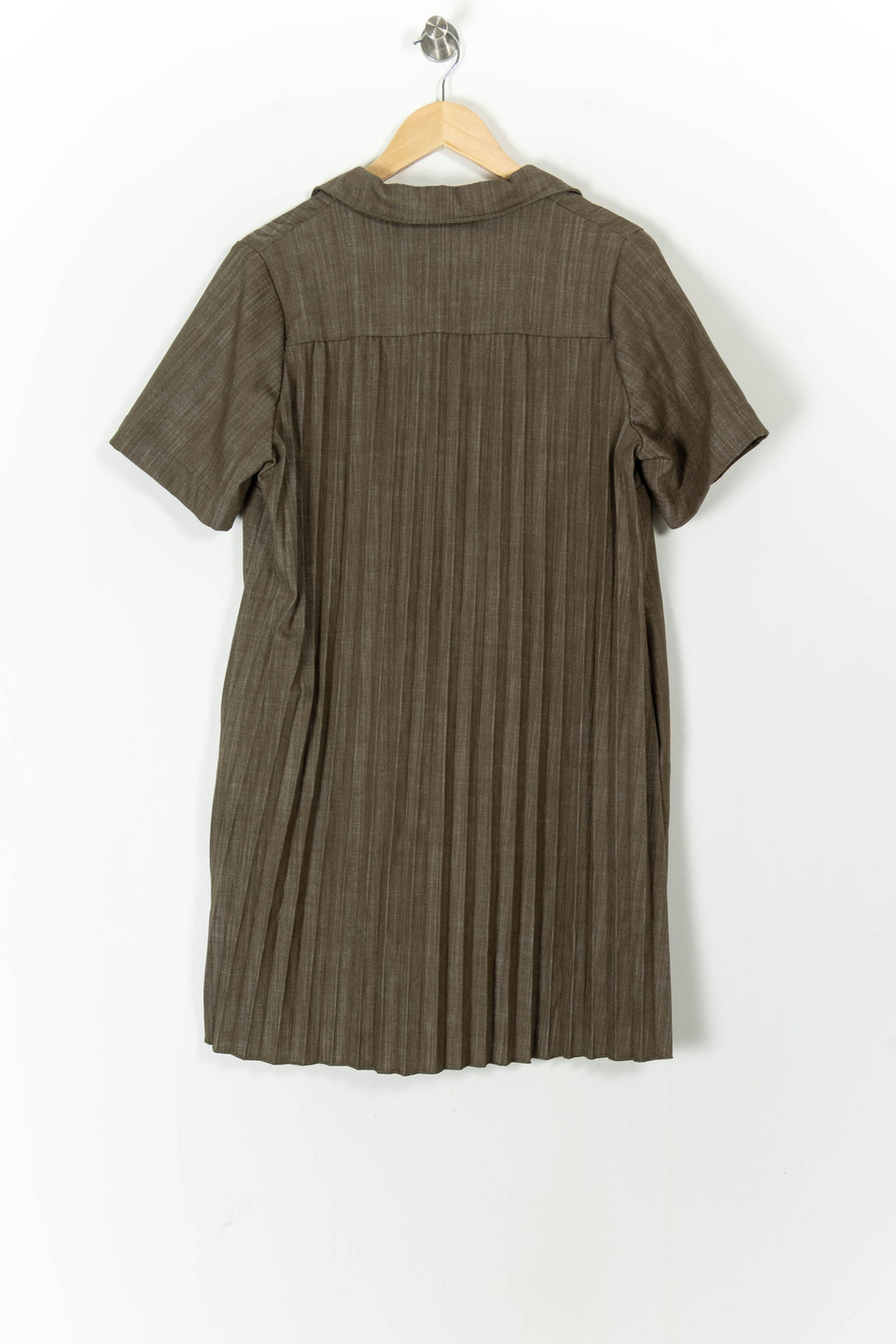Robe Chemise Verte - Taille L/40 de la marque La Fée Maraboutée | PARAD105538 - Vendu par Paradigme - Image 4