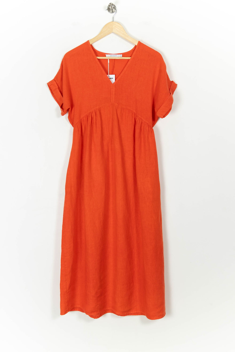 Robe Orange - Taille M/38 de la marque La Fée Maraboutée | PARAD105542 - Vendu par Paradigme - Image 2