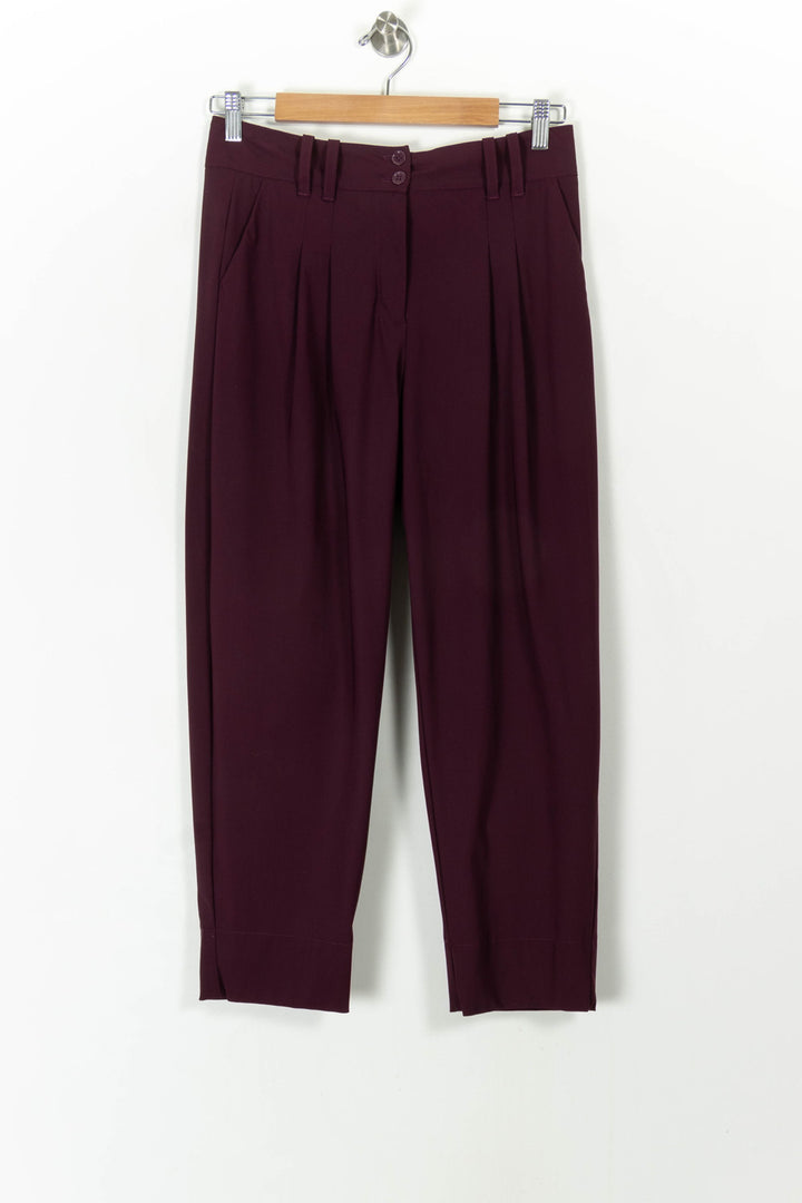 Pantalon Bordeaux - Taille S/36 de la marque Indies | PARAD105543 - Vendu par Paradigme - Image 2