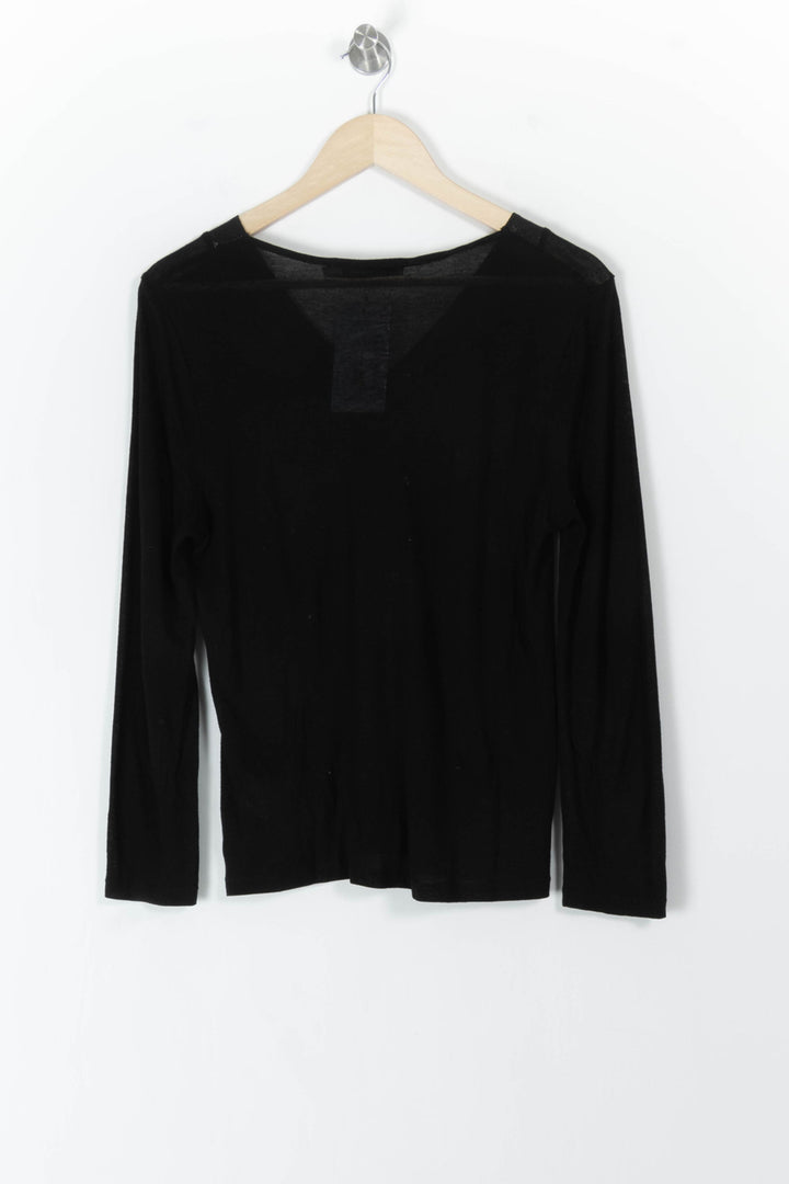 Pull Noir - Taille M/38 de la marque La Fée Maraboutée | PARAD105554 - Vendu par Paradigme - Image 4