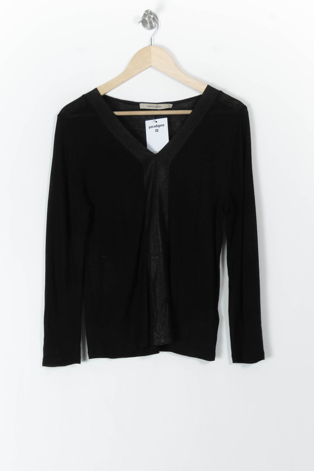Pull Noir - Taille M/38 de la marque La Fée Maraboutée | PARAD105554 - Vendu par Paradigme - Image 2