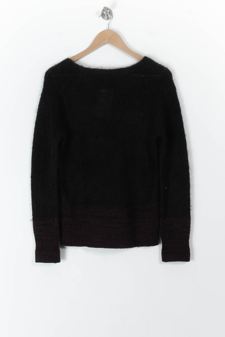 Pull Noir et Bordeaux - Taille S/36 de la marque Bérénice | PARAD105558 - Vendu par Paradigme - Image 4