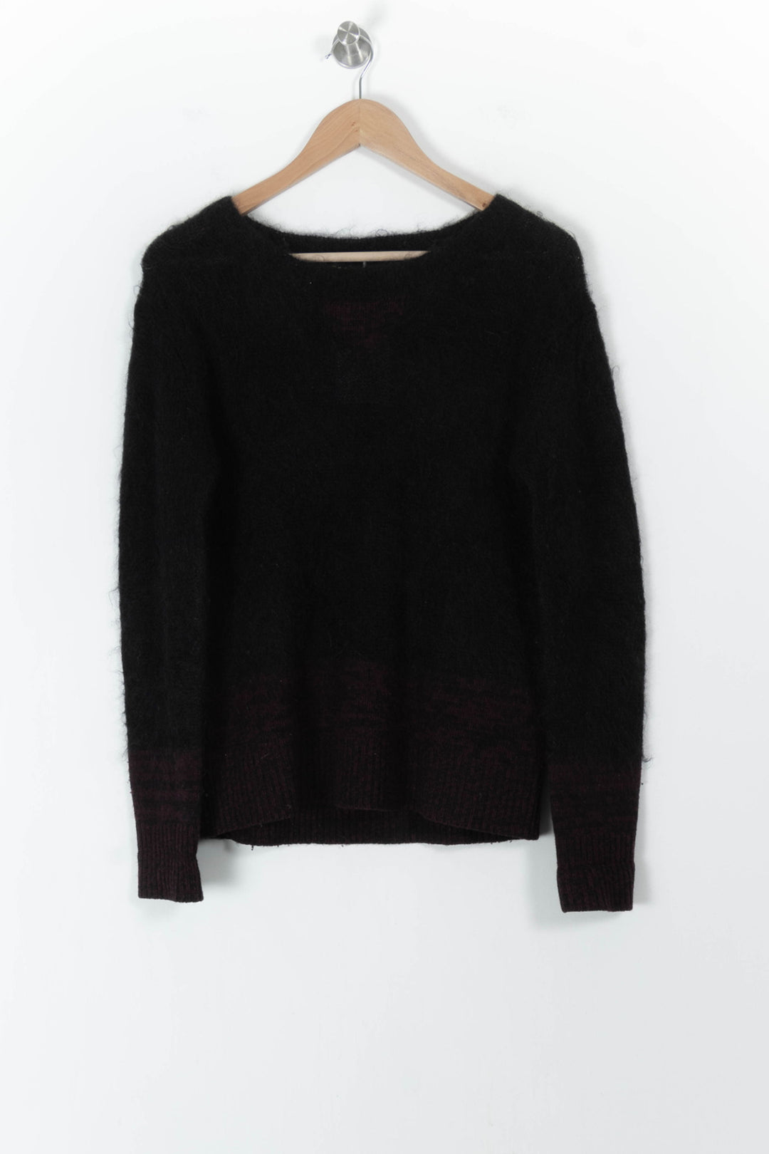 Pull Noir et Bordeaux - Taille S/36 de la marque Bérénice | PARAD105558 - Vendu par Paradigme - Image 2