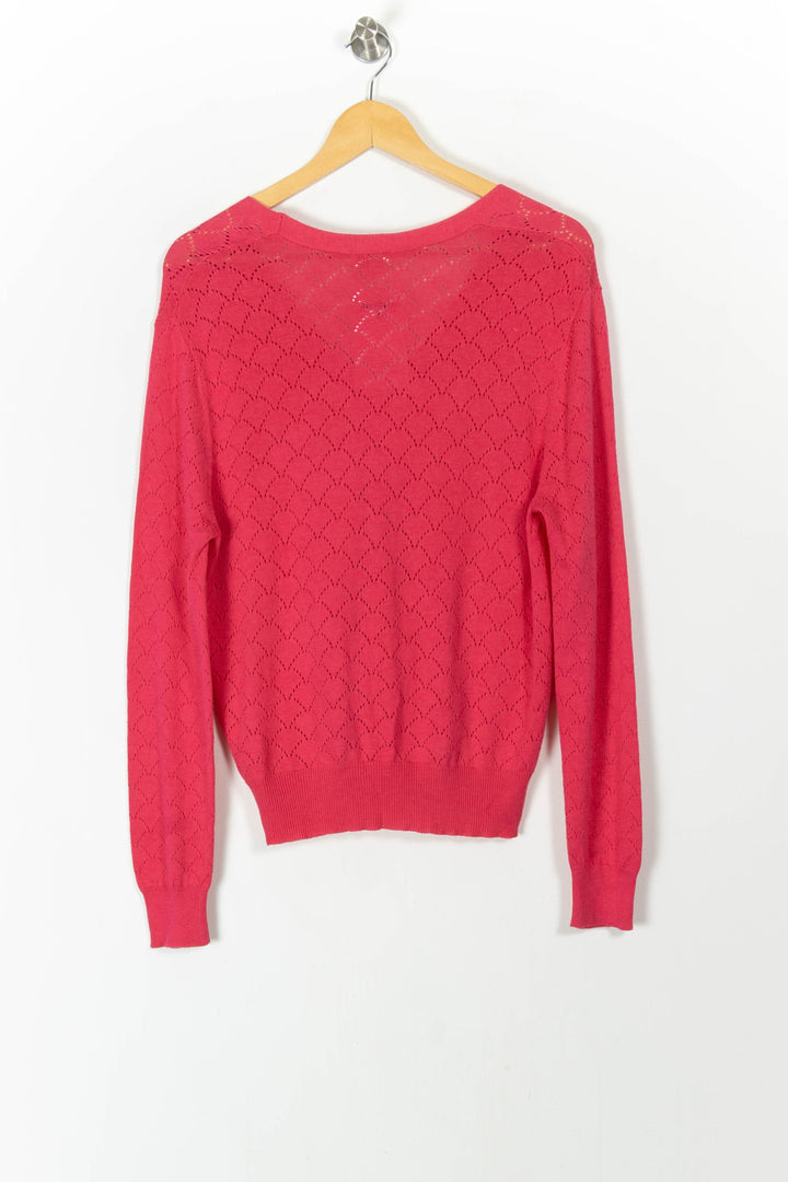 Cardigan Rose - Taille L/40 de la marque Pablo | PARAD105565 - Vendu par Paradigme - Image 4