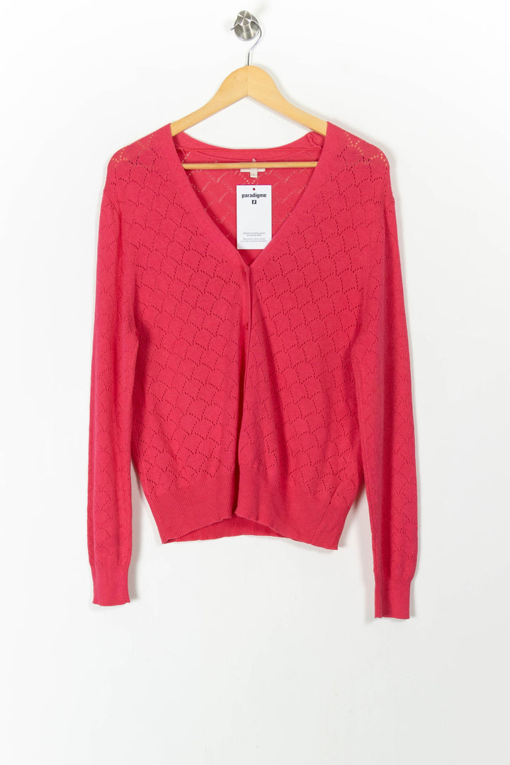 Cardigan Rose - Taille L/40 de la marque Pablo | PARAD105565 - Vendu par Paradigme - Image 2