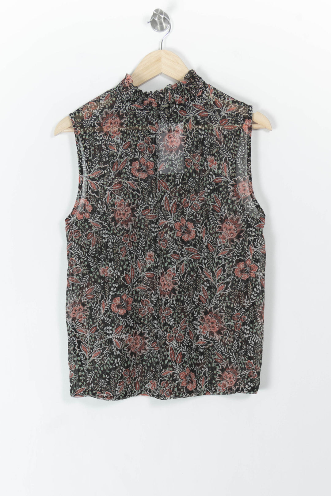 Blouse Sans Manches Noire et Rouge - Taille XL/42 de la marque IKKS | PARAD105566 - Vendu par Paradigme - Image 4