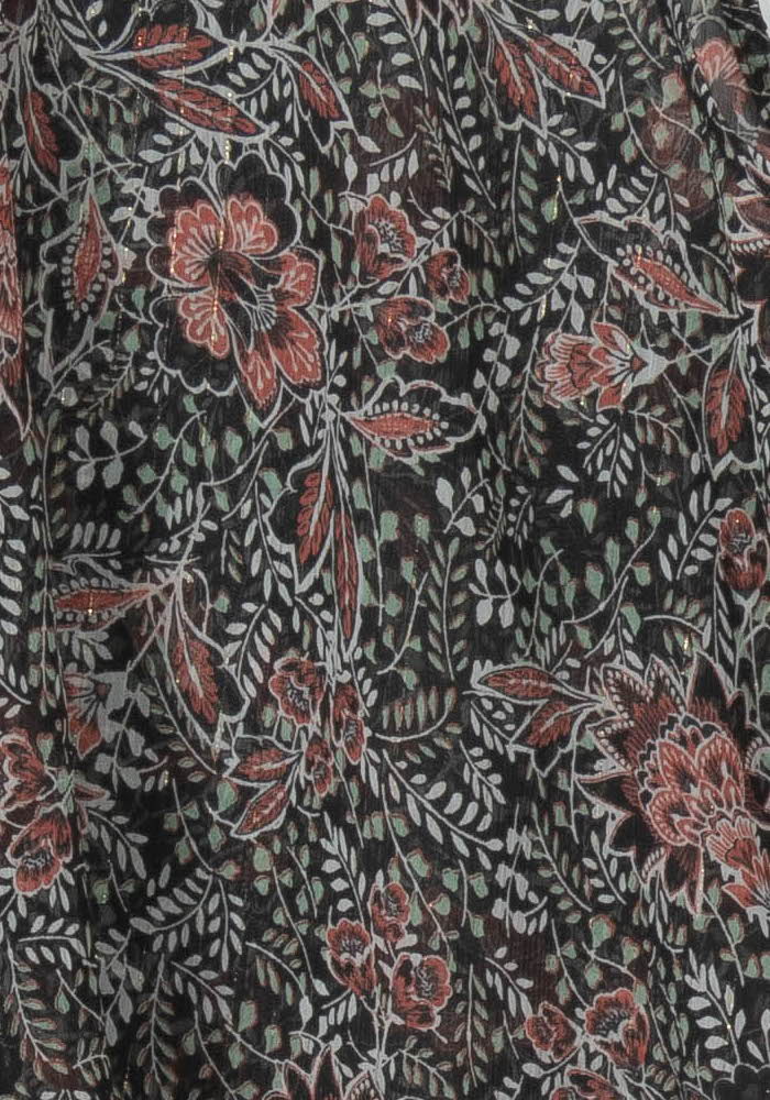 Blouse Sans Manches Noire et Rouge - Taille XL/42 de la marque IKKS | PARAD105566 - Vendu par Paradigme - Image 3