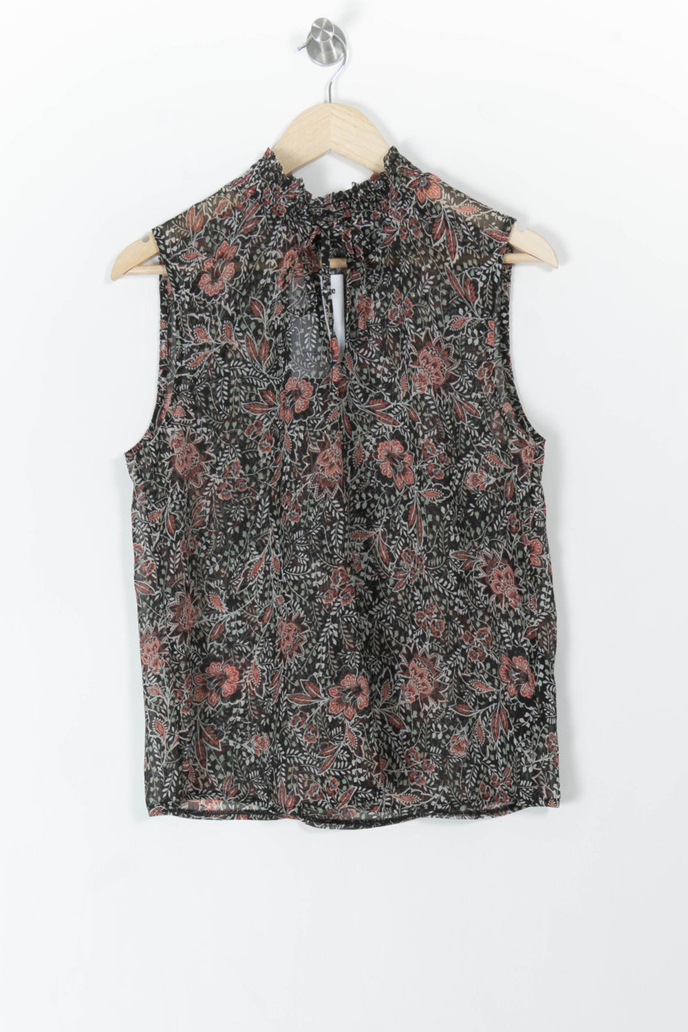 Blouse Sans Manches Noire et Rouge - Taille XL/42 de la marque IKKS | PARAD105566 - Vendu par Paradigme - Image 2