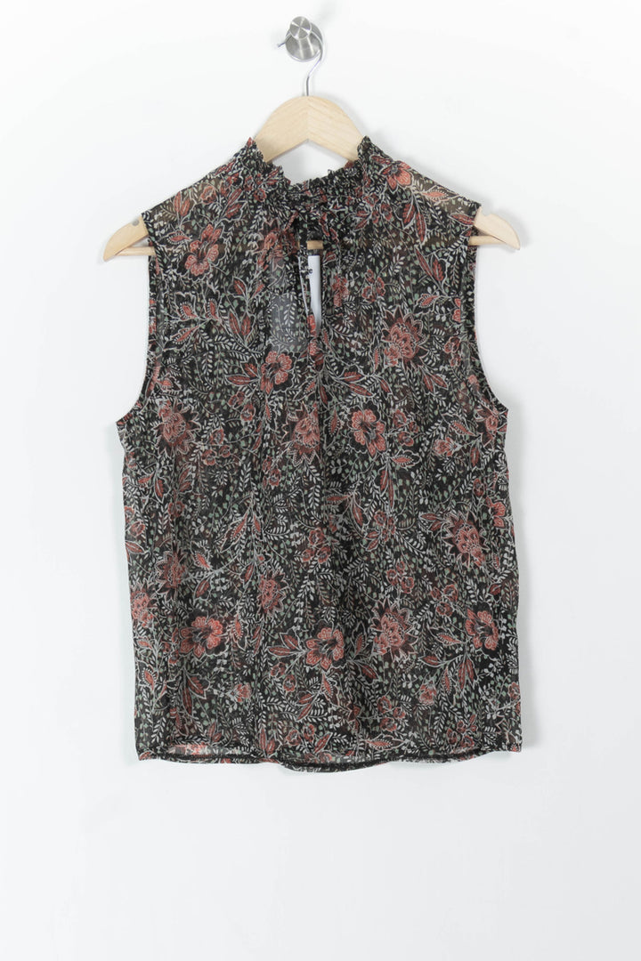 Blouse Sans Manches Noire et Rouge - Taille XL/42 de la marque IKKS | PARAD105566 - Vendu par Paradigme - Image 2