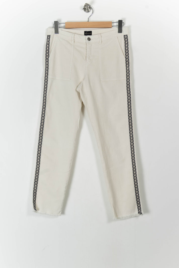 Jean Beige et Noir - Taille XL/42 de la marque Bérénice | PARAD105569 - Vendu par Paradigme - Image 2