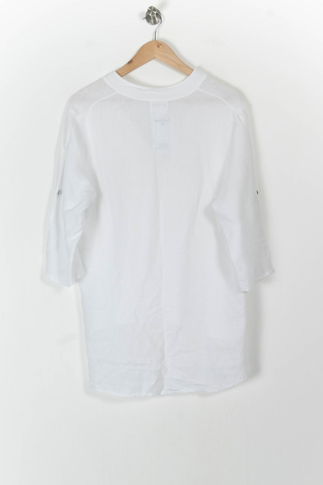 Blouse Blanche - Taille L/40 de la marque Rodier | PARAD105570 - Vendu par Paradigme - Image 4