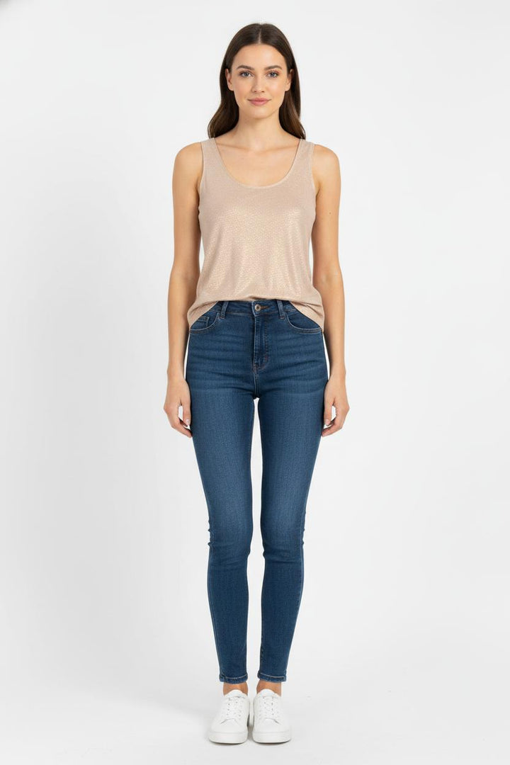 Débardeur Doré - Taille L/40 de la marque Marie Sixtine | PARAD105574 - Vendu par Paradigme - Image 1