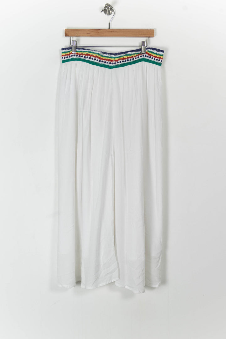Jupe Longue Blanche - Taille L/40 de la marque IKKS | PARAD105575 - Vendu par Paradigme - Image 2