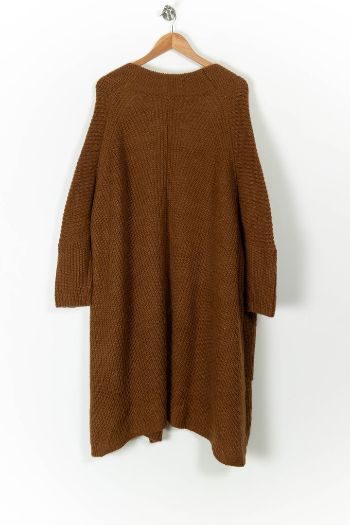 Cardigan Marron - Taille M/38 de la marque I.Code | PARAD105577 - Vendu par Paradigme - Image 4